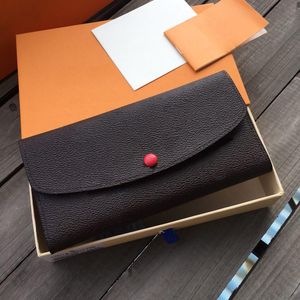 Designer di lusso Portafogli di alta qualità porta biglietti da visita da donna portafoglio corto classico per pochette da donna Portamonete da donna con scatola di moda