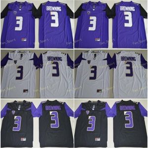 NN1 Washington Huskies Jake Browning College Football Jerseys Mens 3 Jake Browning Stitched Football Shirts Cheap S-XXXL