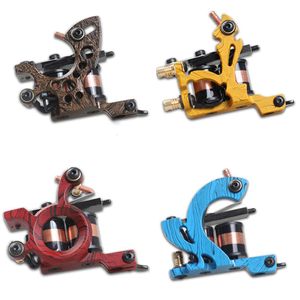 Wholesale professional tattoo machine coils for sale - Group buy 4 Dragonhawk Tattoo Machines Set Fine Liner Lining Shadering Coloring Guns Professional Coils Machine WQ446276W