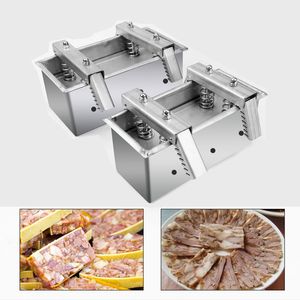 304 Edelstahl Fleischpressform Box Carrielin Gekochtes Fleisch Gefrorener Schweinekopf Rind- und Schafspeck Formbox Meates Press