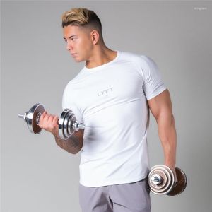 Camas de camisetas masculinas Camisa de manga curta Raglan Running Men Ginásse Camiseta de algodão masculino Fitness Fisioning Workout Skinny Summer Tees Top Roupas