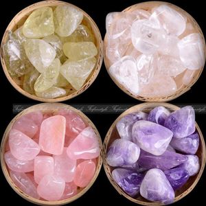 200G Natural Pink Quartz Crystal Amethyst Stone Rock Chips Specimen Healing A172 Stones e minerais naturais216q