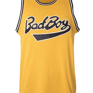 Nikivip Ship från oss Biggie Smalls #72 Bad Boy Notorious Big Movie Men Basketball Jersey All Stitched S-3XL High Quality