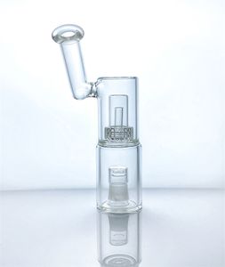 スムーズで豊富な蒸気を生成するための蒸発器用の大型 vapexhale hydratube ガラス水ギセル 1 鳥かご perc (GB-314-B)