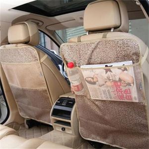 Car Organizer Kick Mats Back Seat Protectors Storage Pocket For Protection From Kid Dirt Waterproof Covers