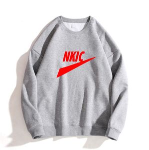 Spring Autumn Men's Gray Hoodie Brand Fashion letter Print Streetwear Sweatshirt Men Casual Men Clothing Trend Long Sleeve Hoodies