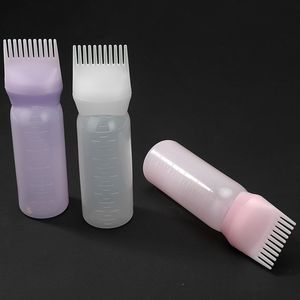 2022 Dry cleaning bottle hair salon Color Mixing Bowls medicine comb hot dye Haircolor bottle