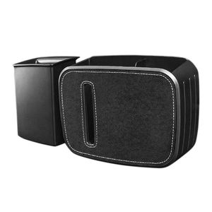 Car Organizer IN 1 Multifunctional Storage Seat Back Hanging Tissue Holder Box Trash Bin Cup Garbage CanCar