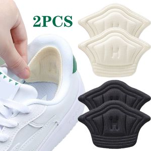 2pcs Insols de remendo almofadas de calcanhar para sapatos esportivos tamanho ajustável Anti -calwas Pé almofada de almofada Insira a palegura do salto do salto