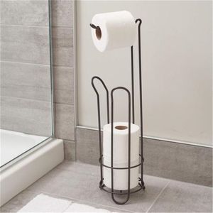 Rolo de papel suporte para suporte de aço inoxidável tipo de papel higiênico suporte prático de papel moderno de papel de lã de papel para o banheiro T200425