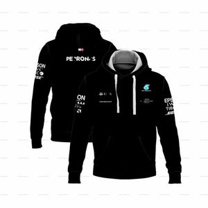 Mens Hoodies Sweatshirts 2022-2022 F1 Racing Pullover Hoodie Motocross kostym Mountain Bike Warm Cycling Jersey