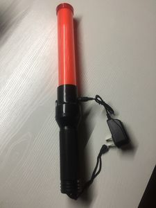 41 cm doładowalne UE/US Charger LED Światło świetlne Batków Glosticks Red Strobe Roadsafey Ostrzeżenie światła narzędzia pogłębiania drogi