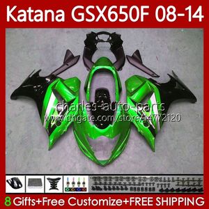 Bodywork For SUZUKI KATANA GSXF 650 GSX-650F GSX650F GSXF650 2008 2009 2010 2011 Green black 12 13 14 120No.113 GSX 650F GSXF-650 08 09 10 11 2012 2013 2014 OEM Fairings