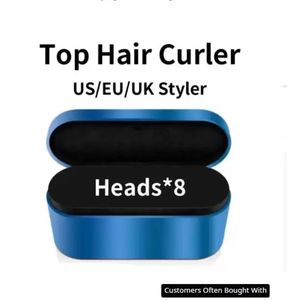 HS01 Hair 8 Heads 8 In1 Kit Electric Blow Air Styler Pettine Bacchetta arricciacapelli Spazzola Ferro Bigodino Raddrizzatore fSupersonic