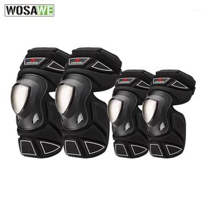 Elbow Knee Pads Off Road Protector Motorcykel Downhill Protective Gears Stöd MTB Bike Motocross Utrustning Sport