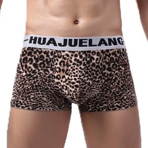 Underpants Tiger Leopard Printed Underwear Boxer Sexy Men Trunks Wild Style Boxers Shorts Male Panties BreathableUnderpants