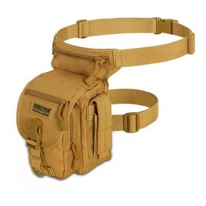 Seibertron Waists Bags Waterproof MOLLE Tactical Waist Bags Pocket Leg Bag Cross Over Legs Waistpacks Cycling Outdoor