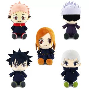 15cm Peluş Oyuncaklar Karikatür Anime Curse Back Battle GOJO GO YABAN GÜL GÜL BABI