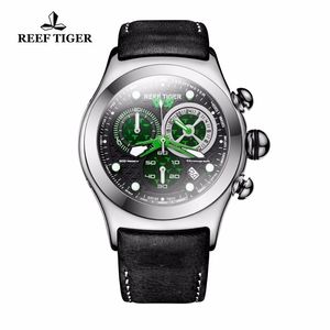 2020 New Reef Tiger/RT Mens Military Watches Men's Skeleton 316L Steel Quartz Watches RGA782 T200409