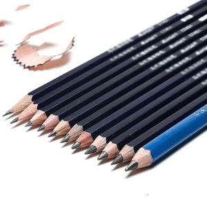 Professional Sketch Drawing Pencil Pen Art Special Examination Charcoal Pens HB 2H B 2B 3B 4B 5B 6B 7B 8B 10B 12B Painting Pencil Stationery XG0248