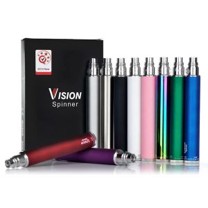 Wholesale vision spinner usb battery resale online - Vision Spinner mAh mAh mAh mAh Variable Voltage USB Adjustable Battery For Thread Atomizer Tank