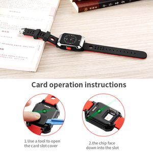 Новый сердечный ритм Обнаружение Умные часы Умные GPS WATE WATE WATER WATERPAPE GPS Device Watch Down Down для мужчины -женщина старше