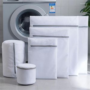 Laundry Bags Zipper Bag Mesh Clothing Underwear Organizer Washing Useful Net Bra Aid Lingerie Protection Durable Wash