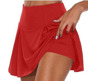 Elasticity Women Skorts Casual Sport Jogger Shorts Summer Running Fitness Sweat Shorts Sexy High Waist Short Pants Skirt Shorts
