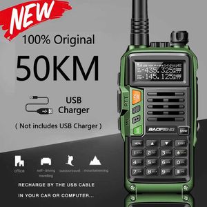 BAOFENG UV S9 Plus Powerful Handheld Transceiver with UHF VHF Dual Band Long Range Walkie Talkie Ham UV R Two Way Radio