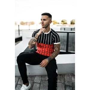 Men's T-Shirts 3D T Shirt Casual Men's T-shirt Short-sleeved Printed Raglan Sleeves Gradient Short GothicMen's