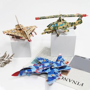 Wholesale fighter puzzle for sale - Group buy Paintings Creative Paper Fighter Puzzle Assembly Toy For Decor D