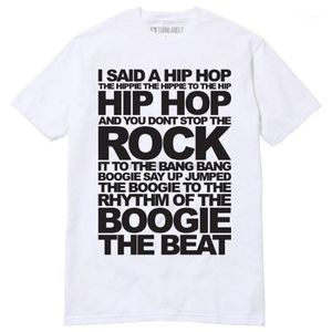 Wholesale gang t shirts resale online - Rappers Delight T Shirt Sugarhill Gang Classic Hip Hop Breakdance Dj Deejay S1259B