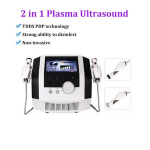 2 in 1 New ultrasonic and Plasma Beauty Machine For Acne Freckle Spots Scars Removal Clinic use