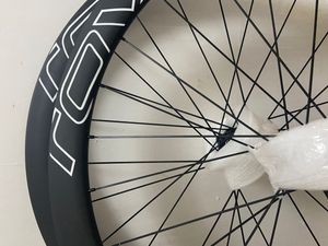 2022 style bike wheelsset h Tubeless center lock cycling wheels in carbon ud matt C mm wide mm deep racing wheel disc brakes made in china