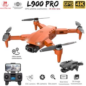 Drone L900 Pro 5G Wi -Fi GPS 4K Dron HD Camera FPV 28min Time Time Dless Motor Distance 1,2 км Профессиональные дроны 220727