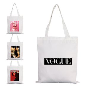 Canvas Bags Customizable Logo Bag Large for Women Shopper 2021 Fabric Custom Tote Designer Handbags Reusable Luxury Brand Anime