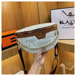 Design belt Bag Women's Fashion Single Shoulder Versatile Messenger Printed Waist Bag Simple Chest Bag 220712