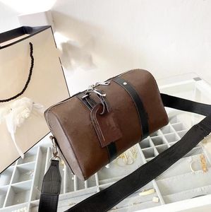 Designer bolsa de mensageiro feminina travesseiro moda design clássico impressão de alta qualidade couro genuíno estampado unissex bolsa de ombro de marca de luxo