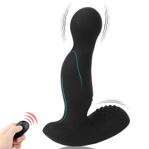 Panties sem fio Vibrador para mulheres Anal plug plug vaginal clitóris de bola estimulador Prostata Massager Men Masturbator Erotic Sexy Toys