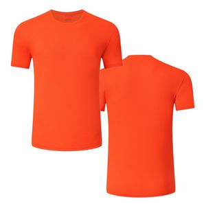 Wholesale football jersey orange men for sale - Group buy Summer Short Sleeve Mens Soccer Jerseys Running Clothes Quick Drying Clothes orange TZCP0132
