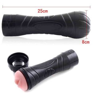 Nxy Masturbators Sexelectric Sex Toys for Men Deep Throat Male Masturbator Silicone Artificial Vagina Mouth Anal Erotic Oral Masculino Toy 220427