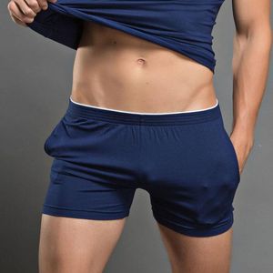 Running Shorts Men Sport Underwear Home Gym Fitness Workout Sexy Slim Fit Breathable Cotton Light Thin Boxer M-XXLRunning