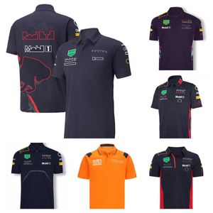F1 포뮬러 1 레이싱 폴로 슈트 팀 라펠 티셔츠 같은 스타일 사용자 정의