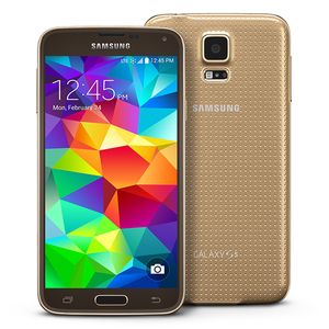 Восстановленный Galaxy S5 оптовых-Восстановленные оригинальные Samsung Galaxy S5 G900A g900v g900f дюймовый четырехъядерный G LTE ATT T mobile США ЕС разблокирован сотовые телефоны