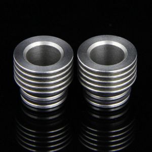 Atlantis 2 auf 510 Gewinde Metall Drip Tip Adapter Anschluss für Aspire RBA RDA Atlantis 2 Tank Zerstäuber Adapter Ring Konverter Zubehör 20 Stück