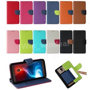 Universal Wallet PU Flip Leather Case Credit card back Cover For 3.5 to 5.7inch Cell Phone Mobile Phone