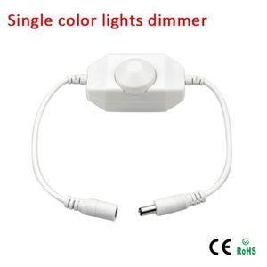 Mini LED Brightness Adjust Switch Dimmer Controller for Single Color LED Strip Light LED Dimmer V V