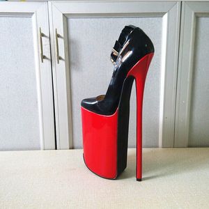 Kobiety obcasy 30 cm Heel Height Sexy PU Spioste Toe Stiletto Heel Pompy Party Shoes więcej kolorów Dostępne No.P3014
