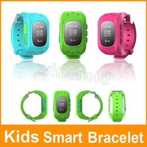Kids Smart Bracelet WristWatch F13 Smartband Digital Watch GPS Position Bidirectional Call SOS Communicator IOS Android Phone + retail box