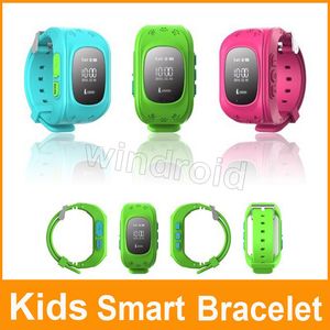 Orologio da polso intelligente per bambini F13 Smartband Orologio digitale Posizione GPS Chiamata bidirezionale Comunicatore SOS IOS Telefono Android + confezione al dettaglio